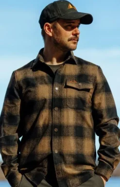 Swedteam Lynx Wool Shirt kauluspaita, Dark Sand