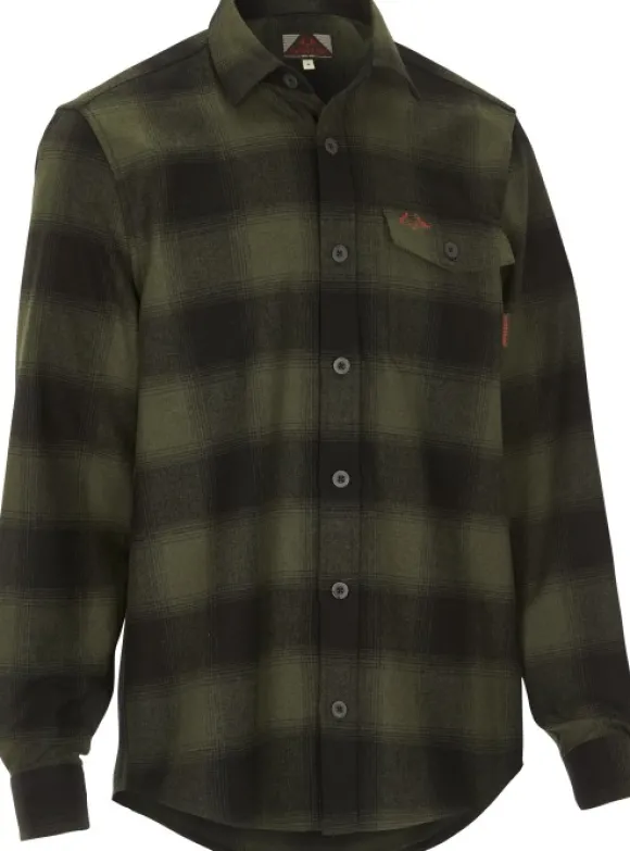 Swedteam Lynx Wool Shirt kauluspaita, vihreä