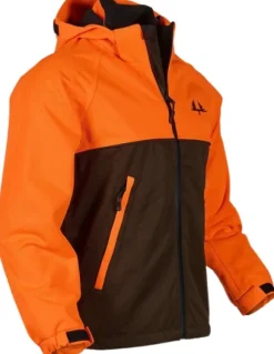 Swedteam Ridge Junior Hunting Jacket lasten metsästystakki, Orange Neon