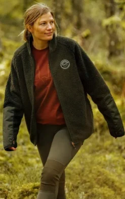 Swedteam Ultra Pile Sweater fleecetakki, Forest Green