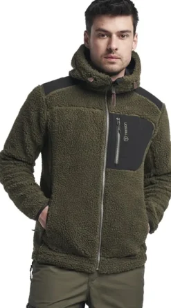 Tenson Himalaya Teddy Fleece Hood fleecetakki, Grape leaf