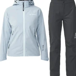 Tenson Hurricane XP Set naisten sadeasu, vaaleansininen/musta