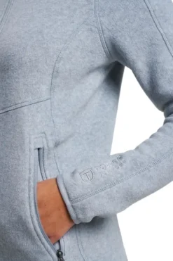 Tenson Miracle Fleece naisten fleecetakki, High-rise moon