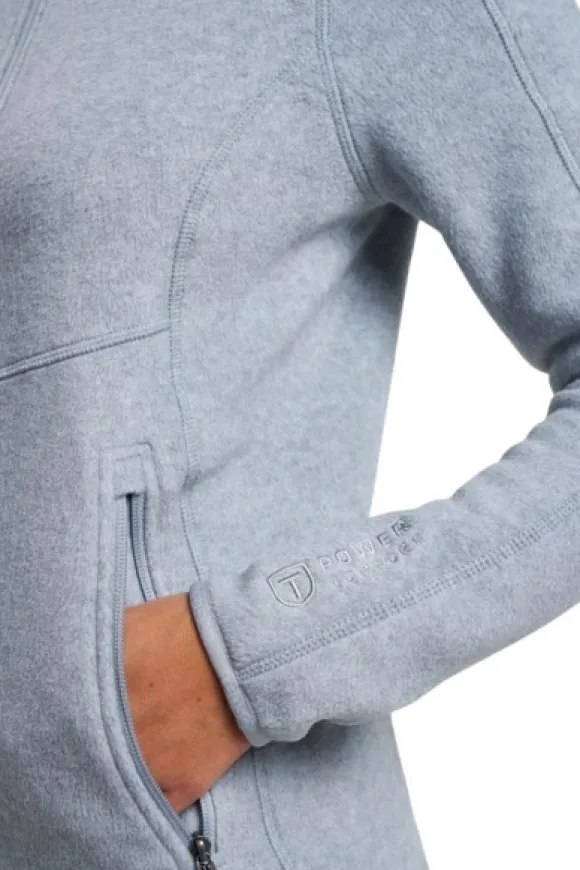 Tenson Miracle Fleece naisten fleecetakki, High-rise moon