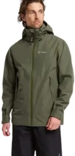 Tenson M's Winga Rain Jacket Beetle
