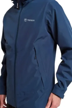 Tenson M's Winga Rain Jacket Midnight Navy