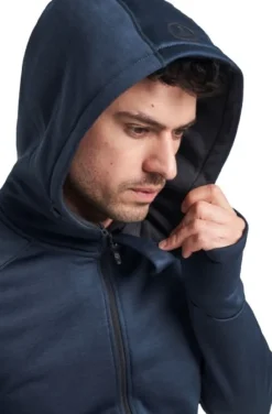 Tenson TXlite Hoodie Zip vetoketjullinen huppari, Midnight Navy
