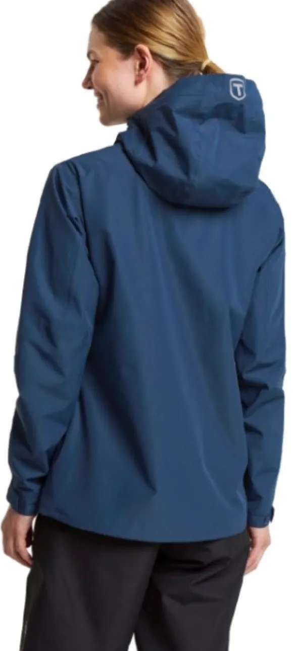 Tenson W's Winga Rain Jacket Midnight Navy