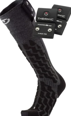 Therm-ic Powersock Set Heat Fusion +S-Pack 700 akkukäyttöiset lämpösukat