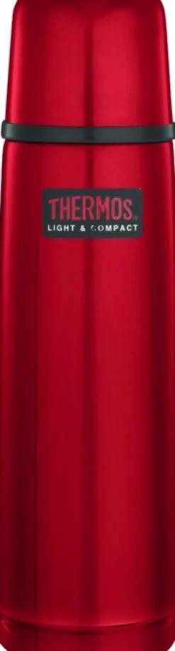 Thermos Light & Compact termospullo, punainen, 0,5 L