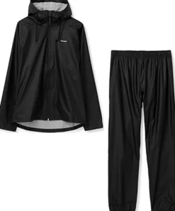 Tretorn Packable Rainset Unisex -sadeasu (Black)