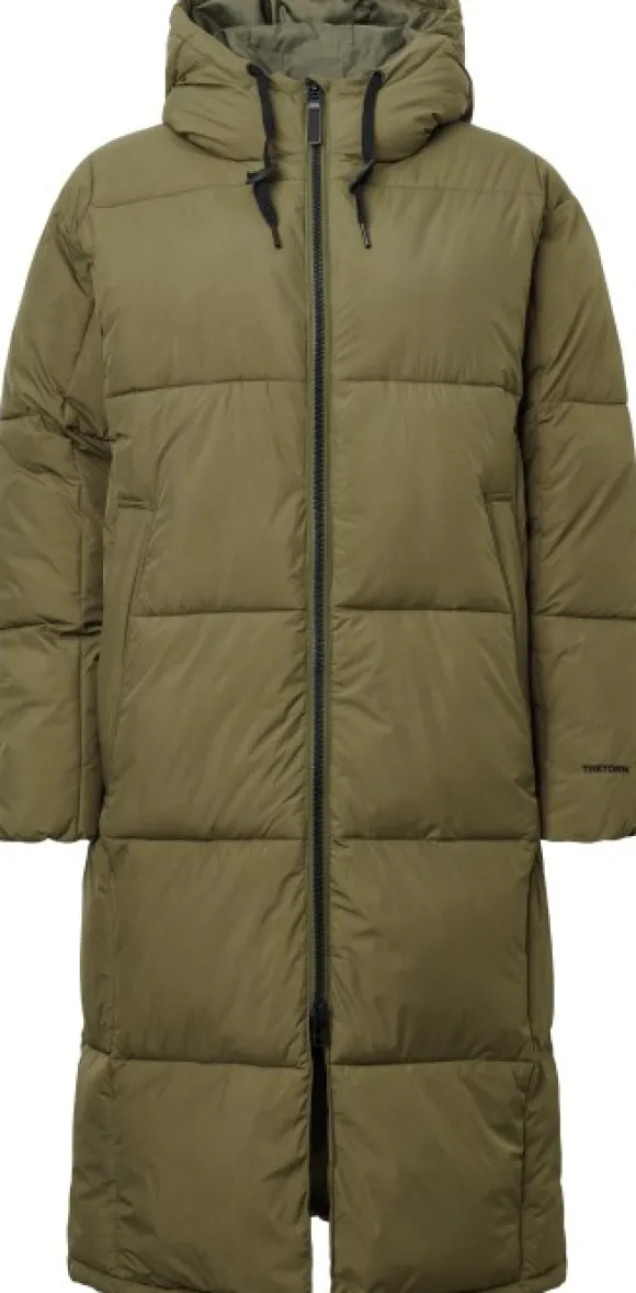 Tretorn Puffer Parka naisten toppatakki, Olive Night