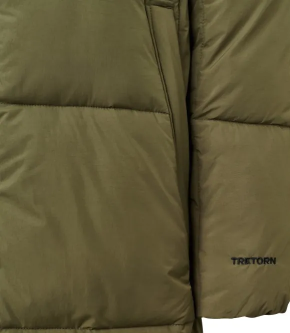 Tretorn Puffer Parka naisten toppatakki, Olive Night