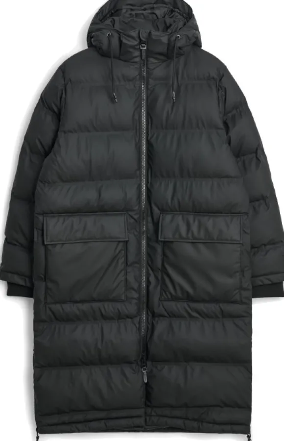 Tretorn Shelter PU Coat naisten talvitakki, musta