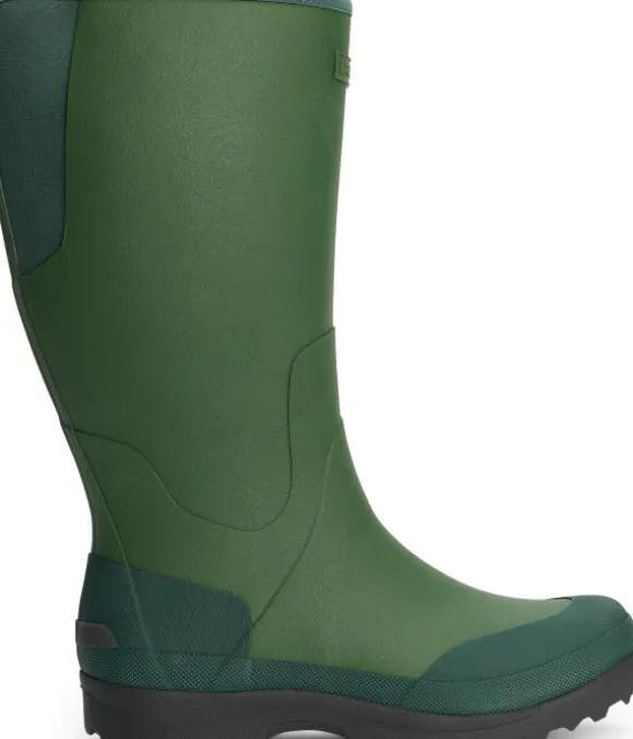 Tretorn Terräng Lutum Unisex kumisaappaat neopreenivuorilla, vihreä