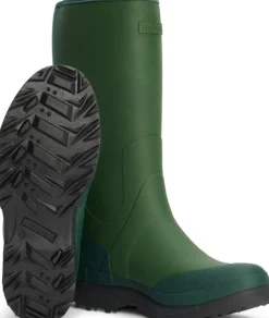 Tretorn Terräng Lutum Unisex kumisaappaat neopreenivuorilla, vihreä