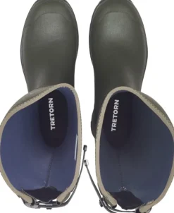 Tretorn Tornevik Vihreä Unisex kumisaapas