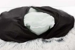 Trixie Harvey koiran peti, Ø50 cm, valkoinen/musta