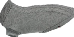 Trixie Kenton Pullover koiran villapaita, 55-60 cm, harmaa