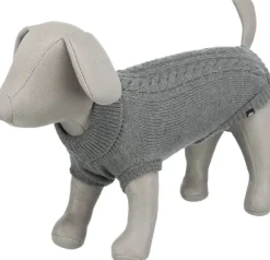 Trixie Kenton Pullover koiran villapaita, 55-60 cm, harmaa