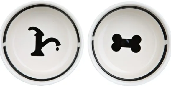 Trixie -keraaminen kuppiteline kahdella kupilla,1.6 L