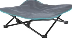 Trixie koiran retkisänky, 69 x 20 x 69cm, tummanharmaa/petrooli