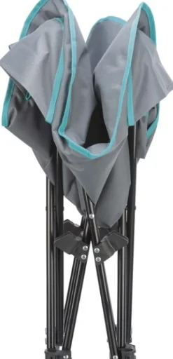 Trixie koiran retkisänky, 69 x 20 x 69cm, tummanharmaa/petrooli