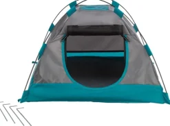 Trixie koirateltta, 80 x 63 x 65cm, tummanharmaa/petrooli