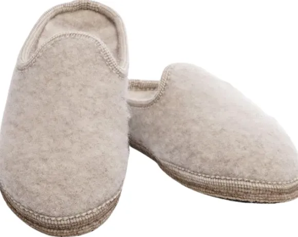 Ulle Legacy Unisex villatohvelit, White Melange