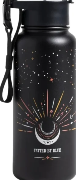 United by Blue Insulated Steel Bottle termospullo, 946 ml, Obsidian