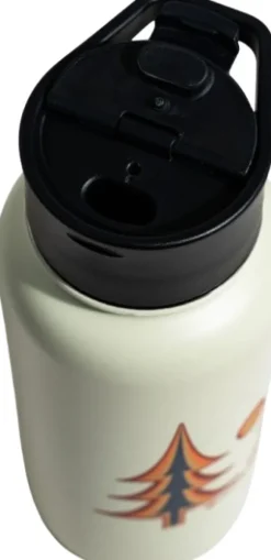 United by Blue Insulated Steel Bottle termospullo, 946 ml, Cream