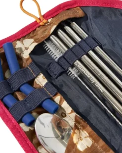 United by Blue The Utensil Kit ruokailuvälinesetti, Smoky Ochre