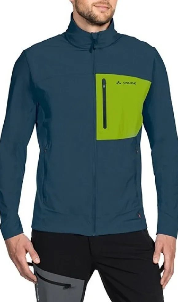 Vaude Badile -softshelltakki petrooli