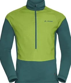Vaude Bormio Halfzip -paita vihreä