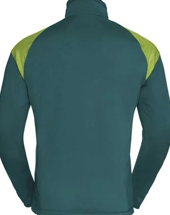 Vaude Bormio Halfzip -paita vihreä