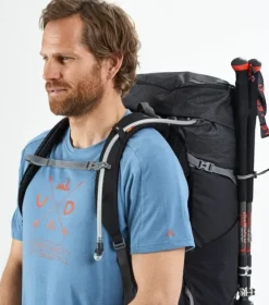 Vaude Brenta 44+6 -rinkka musta