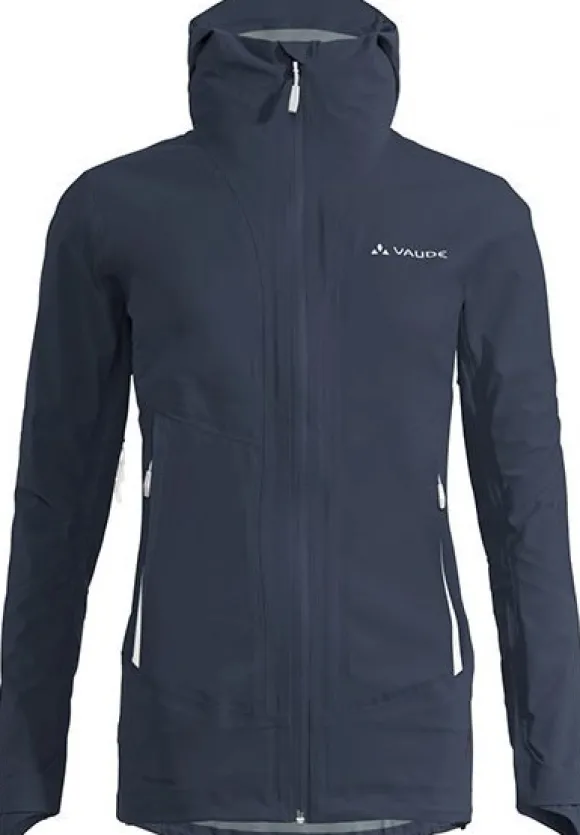 Vaude Croz 3L III -naisten kuoritakki, tummansininen