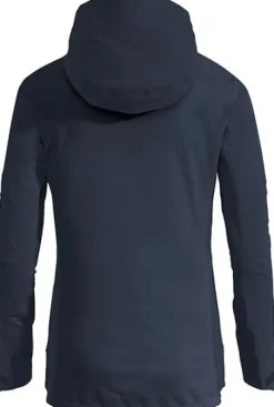 Vaude Croz 3L III -naisten kuoritakki, tummansininen