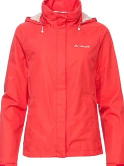 Vaude Escape Bike Light Jacket naisten ulkoilutakki, punainen