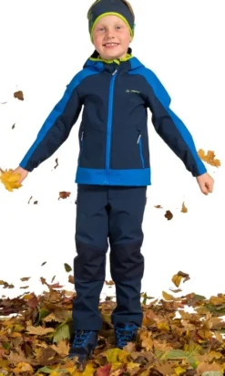 Vaude Kids Rondane Jacket IV lasten softshell-takki, sininen