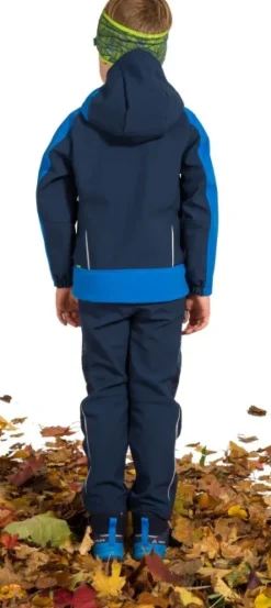 Vaude Kids Rondane Jacket IV lasten softshell-takki, sininen