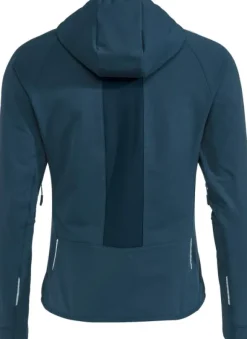 Vaude Larice naisten softshelltakki, punainen/sininen