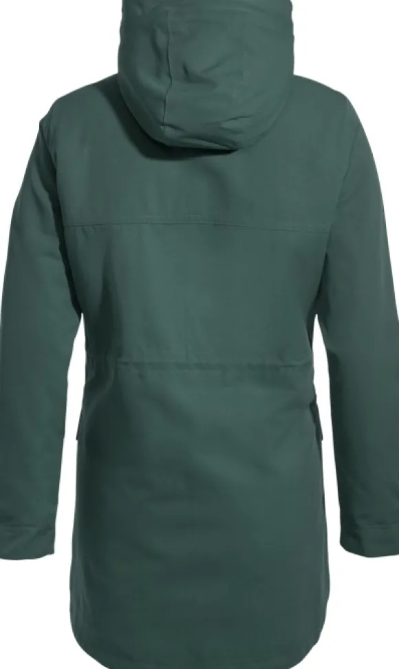 Vaude Manukau Parka II naisten talvitakki, vihreä