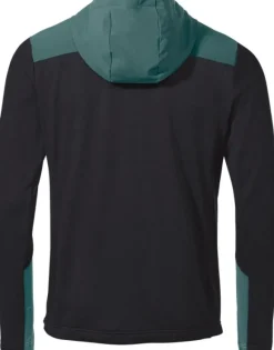 Vaude Monviso Wosodfiber fleecetakki, musta/vihreä