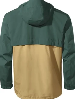 Vaude Neyland Half Zip Jacket anorakki, vihreä/ruskea