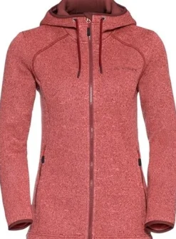 Vaude Sentino III naisten fleecetakki punaruskea