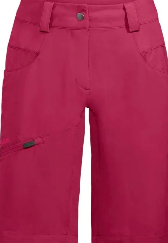 Vaude Skarvan Bermuda naisten shortsit, Crimson Red
