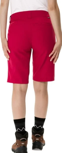 Vaude Skarvan Bermuda naisten shortsit, Crimson Red