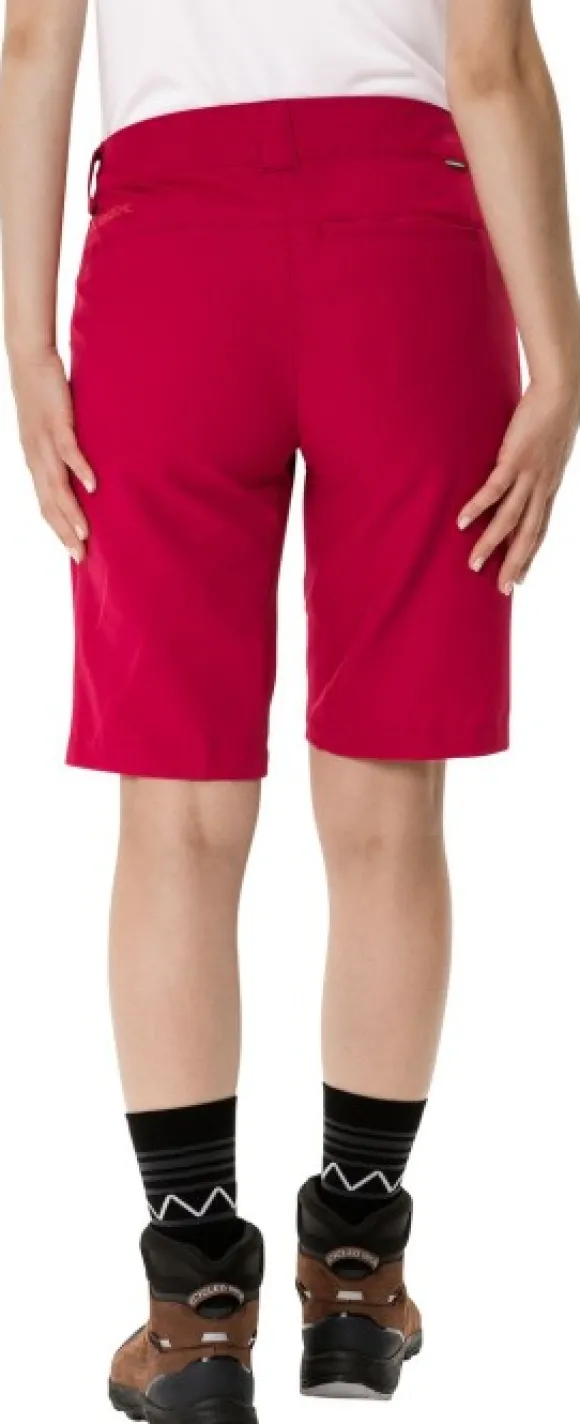 Vaude Skarvan Bermuda naisten shortsit, Crimson Red