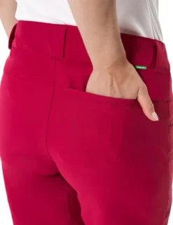 Vaude Skarvan Bermuda naisten shortsit, Crimson Red